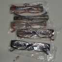 NORPERWIS Reading Glasses 6 Pairs Quality Readers Spring Hinge Glasses for Reading for Men and Women (6 Pack Mix Color -3, 2.50)