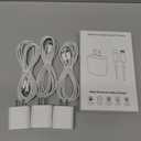 3 Pack Fast Charger iPhone,Apple MFi Certified6FT iPhone Charger Fast Charging USB C Block Wall Adapter 6 Foot Type C to Lightning Cable for iPhone 14 Pro Max/14 Plus/13 Pro/12/12Pro/11/XS/X,AirPods (White)