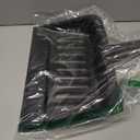 Rubbermaid Commercial Products 12.25, Heavy-Duty Dust Pan, Durable Plastic, Charcoal, Ideal for Industrial/Professional Debris Collection & Home Cleaning