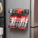 Yesesion 2 Pack Plastic Cable Management Box with Removable Dividers, Clear Cord Storage Organizer with 20 Wire Ties for Desk Drawer, Office Supplies, Electronic Accessories, Battery, Phone Charger