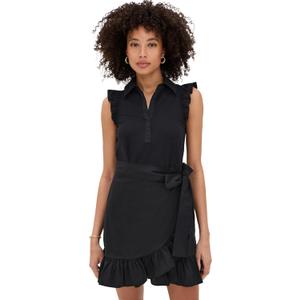 Cinq  Sept Women's Collar Mahlia Dress (Black) Cinq  Sept Women's Collar Mahlia Dress (Black)