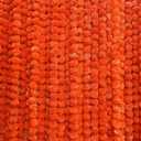 10 PC - 5 feet Marigold Garland |Indian/American Wedding Party Mantle Decoration, Faux Garlands Wedding Garland, Diwali Decoration, Spring Bush Floral! (Dark Orange)