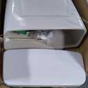 TOTO Drake 1.28 GPF Toilet Tank with WASHLET+ Auto Flush Compatibility, Cotton White - ST776EA#01
