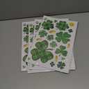 4 x 118Pcs St. Patrick's Day Decorations Window Clings, 9 Sheets Shamrocks, Gnome, Leprechaun Hat & Gold Coin St. Patrick's Day Window Stickers, Irish Window Decorations for Home & Party Supplies
