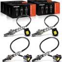 A-Premium O2 Oxygen Sensor Compatible with Jeep Grand Cherokee, Wrangler, Liberty, Commander & Dodge Ram 1500, 2500, 3500, Charger, Durango, Challenger & Chrysler, Upstream & Downstream, 4-PC Set