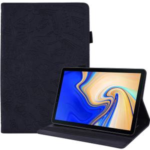 Case for Samsung Galaxy Tab S4 10.5", Slim Stand Shell Protective Case with Pencil Holder, Premium PU Leather Folio Cover for Samsung Galaxy Tab S4 10.5 Inch (SM-T830/T835), Black