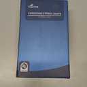 YULETIME 100 Count Clear Warm White Christmas Lights, 33 Feet Brown Wire UL Certified Incandescent-Like LED Mini String Lights