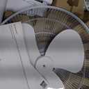 Commercial Cool 16 inch Wall Fan with Remote, White (CCFWR16W)