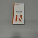 Ninki Glitter Leather Case for Motorola Razr Plus 2024, Flip Phone Case with Screen Protector - Rose Gold