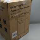 BONSEN Heavy Duty Paper Shredder, 24-Sheet Cross-Cut Shredder, 40-Min Continuous Running Time, Commercial Grade Shredder for Office, 9-Gallon Big Basket, 55dB Super Quiet, P-4 High Security (S3105)