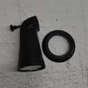 Chrome Slip-On Diverter Tub Spout Compatible with Kohler GP85556-CP | 1/2-Inch Copper Pipe | Diverter Faucet Kit with Plastic Escutcheon Plate & Washer (Black)