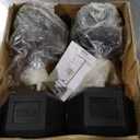 CAP Barbell Rubber Coated Dumbbell Weight Set with Vertical Rack | 100 lb, 150 lb, and 210 lb Options