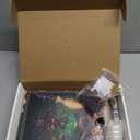 CUTEBEE Book Nook Kit, DIY Booknook Miniature House Tiny House 3D Wooden Puzzle Dollhouse Kit for Adults and Teens, Bookshelf Insert Decor, DIY Craft Gift Model Build