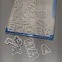 Ateco Alphabet Cookie Cutter Set, White 2-Inches