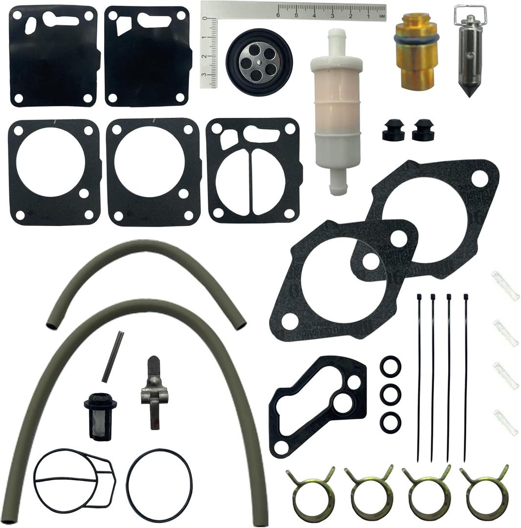 Mikuni Carburetor Rebuild Kit Compatible with Wave Runner III Raider GP VXR 650 700