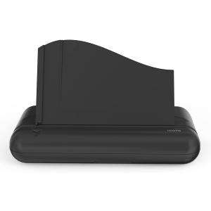 Electric 3 Hole Paper Punch, VEYETTE Heavy Duty Commercial Hole Puncher with Adapter for Office School Studio, 30 Sheet Capacity,Color Black