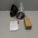 Barn Light Gooseneck Light- Dusk to Dawn Farmhouse Outdoor Lighting, 1-Light Outdoor Gooseneck Lighting with Sensor Farmhouse Wall Sconce for Patio Porch Garage (7.08" Diameter, 1pc) Black 