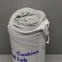 C CUSHION LAB Deep Sleep Pillow, Patented Ergonomic Contour Design for Side & Back Sleepers, Orthopedic Cervical Shape Gently Cradles Head & Provides Neck Support & Shoulder Pain Relief - Calm Grey