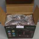 Retro Portable Radio AM FM SW 3 Band,USB Charging, Shortwave Radio with Bluetooth Speaker,TF Card (Brown)