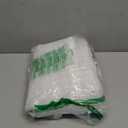 4 Pack Hanging Garment Bags, 43" 35" Long Large Closet Clothes Protector with Zipper, Plastic Jackets Storage Rack Cover for Shirt Suits Coat Dress, Bottom Enclosed (Rack not included)