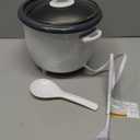 AROMA Rice Cooker, 3Cup (Uncooked) / 6Cup (Cooked), Small Rice Cooker, Oatmeal Cooker, Soup Maker, Auto Keep Warm, 1.5 Qt, White, ARC393NG