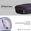LTGEM Case Compatible with JBL Tune 770NC / 510BT / 720BT / 520BT / 520C / 670NC, for JBL Live 770NC / 670NC / 680NC / 780NC Headphones, Black+Gray