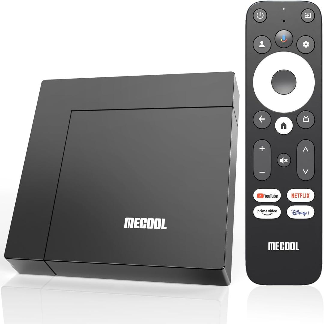 Android TV Box 12.0, MECOOL KM9PRO MAX Smart TV Box 2GB 32GB Goo gle Assistant Dolby Audio, GTV TV Box 4K Support AV1 HDR 4K 2.4G 5.0G WiFi5 BT5.0