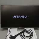SANSUI 27 Inch Curved 240Hz Gaming Monitor FHD 1080P, 1500R Curve Computer Monitor, 130% sRGB, 4000:1 Contrast, HDR, FreeSync, MPRT 1Ms, Low Blue Light, HDMI DP Ports, Metal Stand, DP Cable Incl.