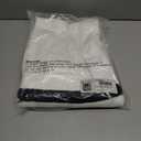 Saodimallsu Womens Striped Sweater Dress V Neck Collared Long Sleeve Slim Fit Ribbed Knit Trendy Mini Dresses (Medium, White)