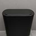 TIPGO 5 Gallon Motion Senor Bathroom Trash Can with Lid, Automatic Garbage Can Touchless, Smart Plastic Waste Basket for Narrow Spaces, Bathroom, Office, Bedroom, Living Room (Black)