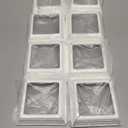 GALPADA 8pcs Decorative Post Skirt Covers for Outdoor Fences Plastic Base Caps for Easy Installation Weather-Resistant Railing Post Trim for Gardens and Decks