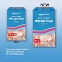 Amazon Basics Reclosable Quart Food Storage Bags, BPA Free, 150 Count