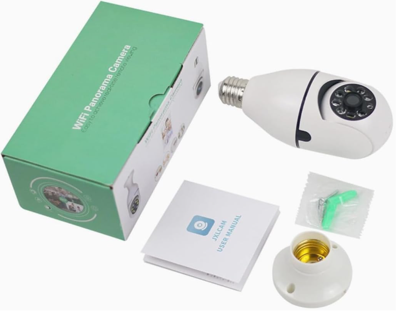 Captivating WiFi Panorama Camera by Soul & Salt, Wireless WIFI Outdoor CCTV Monitor Smart Home Security, Easy To View And Install, Your Ultimate Home Sentinel