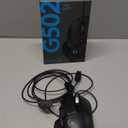 Logitech G502 Hero High Performance Wired Gaming Mouse, Hero 25K Sensor, 25,600 DPI, RGB, Adjustable Weights, 11 Programmable Buttons, OnBoard Memory, PC/Mac  Black
