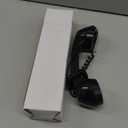 Retro Phone Handset, 3.5mm Cell Phone Receiver, Radiation Proof, HandheldCell Phone Telephone Handset for Mobile Phones Computers (Black)