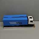 Carrier Truck Race Track Toddlers Toys, Foldable 3 Layer Track Playset, Toy Truck Transport Car Carrier & 8 Race Cars, Truck Car Kids Toys Xmas Gifts for Age 3 4 5 6+ Years Old Boys Girls (Blue)