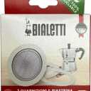 Bialetti 3 Replacement Seals and 1 Filter for 6 Cup Moka Express Blister Pack