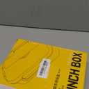 Stainless Steel Lunch Box for Kids, 3-Compartment Metal Bento Box, Leak-Resistant Lids with 4 Latches, Reusable Portion Control Lunch Container for School, Office