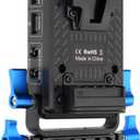 Foto4easy V-Lock Mount Plate Adapter for Sony V-Mount Battery to DSLR Camera,BMPCC 4K 6K,Camcorder,Camera Monitor,LED Light,Microphone - Multi Output