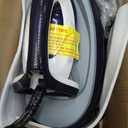 Steam Iron for Clothes,1500W Professional Steam Station,67.62oz Water Tank,Auto Shutoff,Self-Clean,ECO Mode, Iron Steamer with Ceramic Soleplate for Various Fabrics, Lock For Easy Carry (Purple)