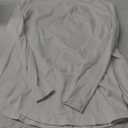 NORACORA Womens Long Sleeve Shirts Loose Tunic Tops Round Neck Lightweight Side Split Casual 2025 Trendy Basic Tshirts Blouse M