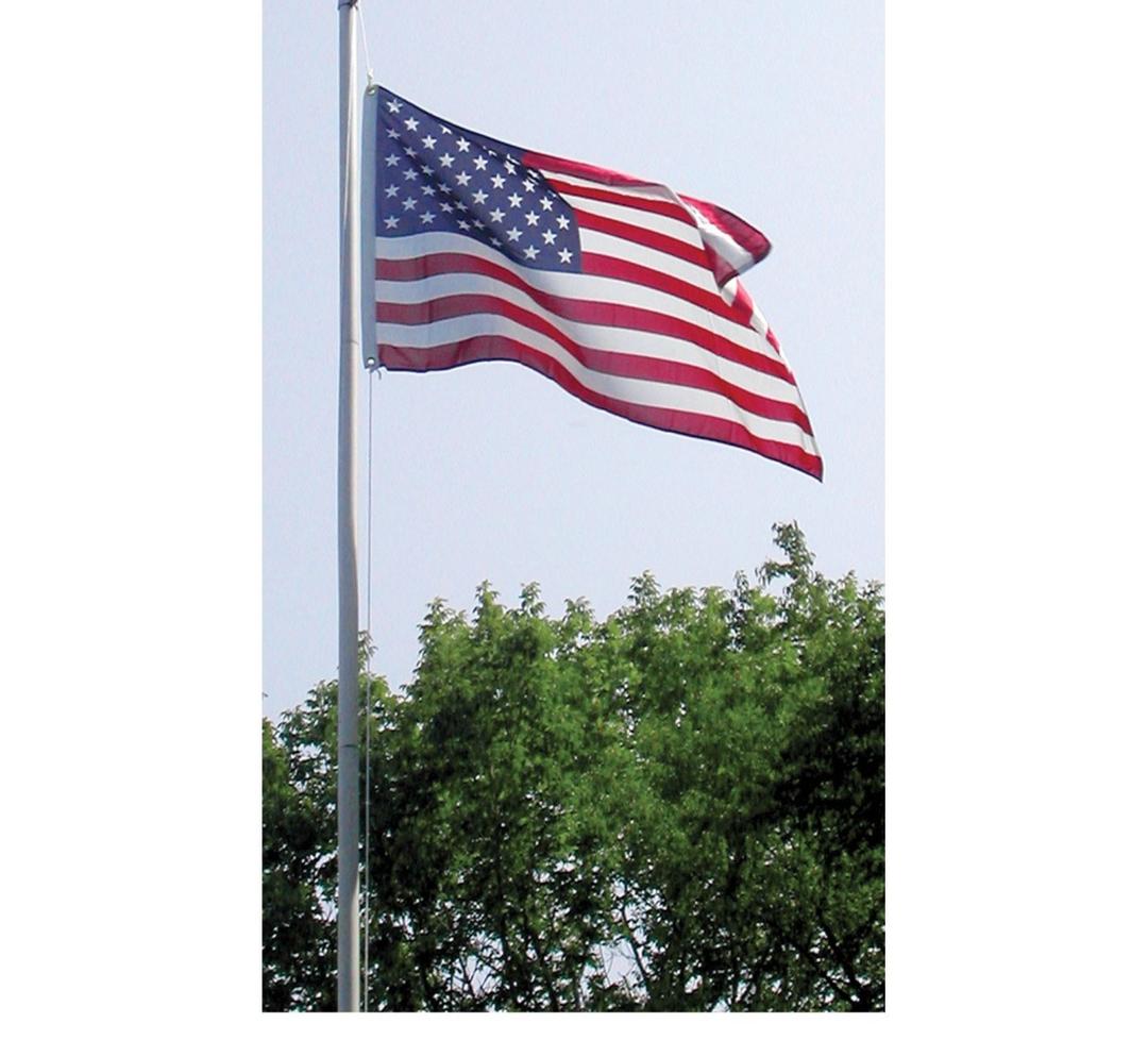 Silver Flag Pole, Flag Poles for Outside House