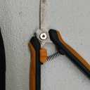 Fiskars Pruning Shears for Gardening, Multipurpose 8" Garden Shears with Sheath and SoftGrip Handle, Great for cutting Nursery Pots, Bags, and Wire