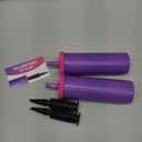 Balloon Pump Hand Held, Inflator Air Pump for Balloons - 2Way Dual Action, 2Pack: Friends can Help - Easy to Use,  Sturdy Ballon Inflator Pump