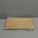 Sofa Arm Tray,Bamboo Folding Couch Arm Tray,Sofa Armrest Trays with Anti-Slip Pad for Drinks,Snacks,Phone,Remote ControlNatural (18.9*13)