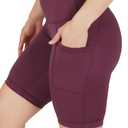 Yogalicious Womens High Waisted Biker Shorts Workout Running Spandex Yoga Shorts 3.5", 5", 7", 9" (XS)