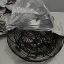 FANGSUN 3-Tier Hanging Fruit Basket for Kitchen Counter with Banana Hook, 36-Inch Heavy-Duty Wire Fruit Baskets with Leaf-Shaped Bracket for Kitchen Organizing Potato & Vegetable