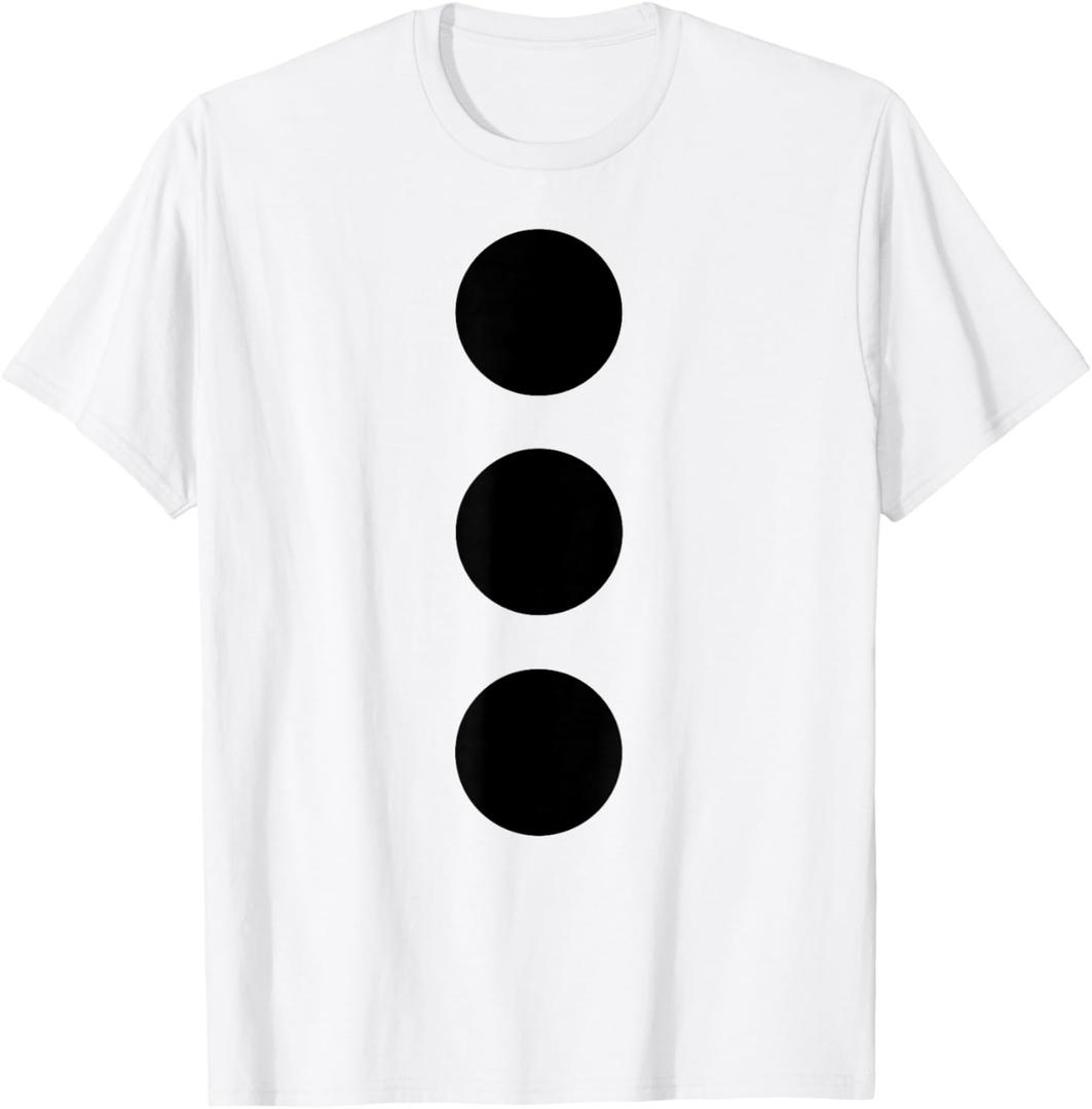 Snowman Winter Costume T-Shirt, M