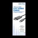 Zgear 6Ft Video Cable USB C To HDMI