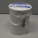 Vapor Barrier Tape,4 Inch x 180' Roll,Crawl Space Vapor Barrier, White Polyethylene Moisture Barrier Tape, Waterproof Seal & Seam Tape for Underlayment, Insulation & Plastic Liners(2Roll)